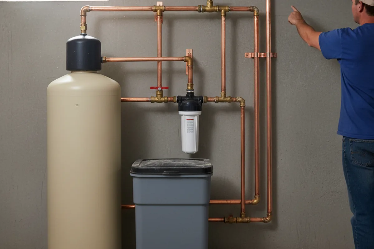 Whole-house water treatment system installed in Excelsior